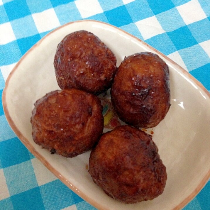 お弁当に！冷凍肉団子のオイスター煮★